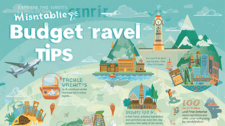 Budget Travel Tips: How to Travel the World for Less Money